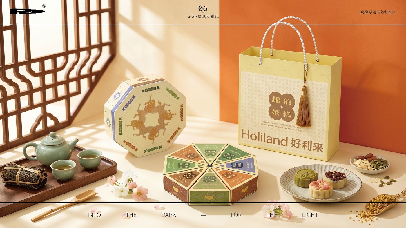 八骏图月饼 × 好利来
